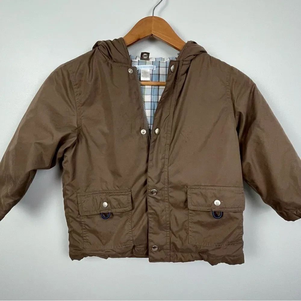 Janie and Jack Insulated Coat Size 4T-5T
